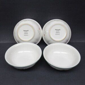 4 - Pfaltzgraff China WINTERBERRY WINTER BERRY 5 5/8 Inch Cereal Bowls